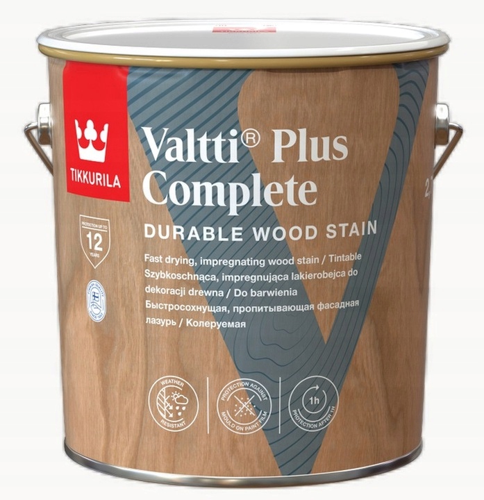 TIKKURILA VALTTI PLUS COMPLETE (wodorozcieńczalna) - obrazek 3